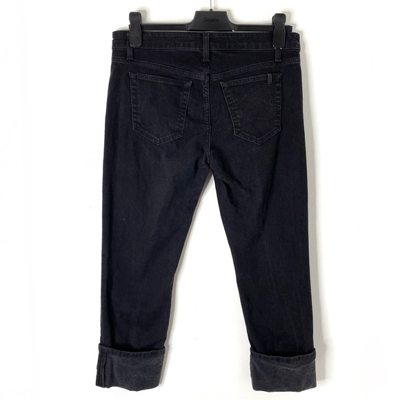 Joe’s Jeans Black Kimora Cuffed Ankle Jeans - Picture 6 of 8